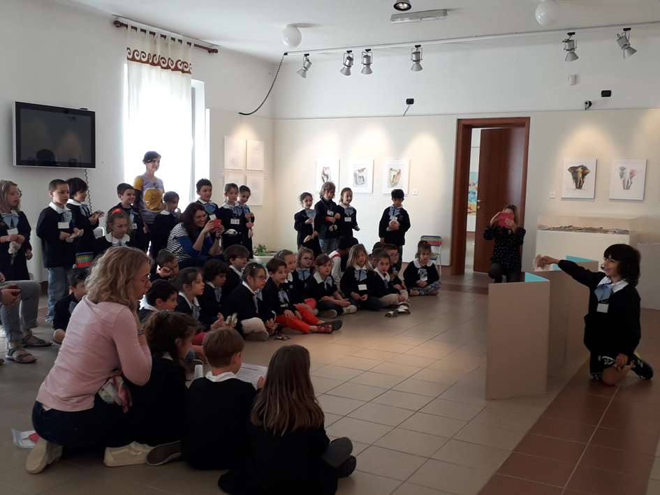 lo spettacolo a conclusione del laboratorio